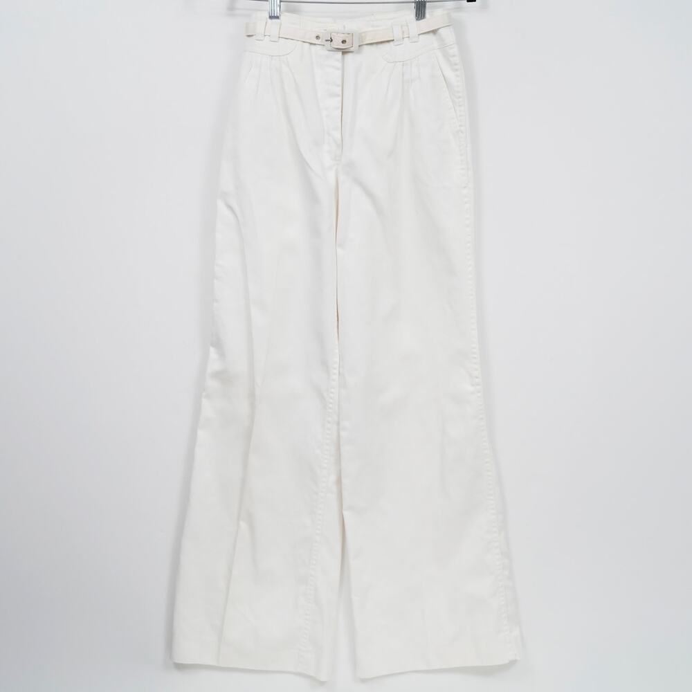 Vintage 1970s Super Sports at Alexander's White High Rise Bell Bottom